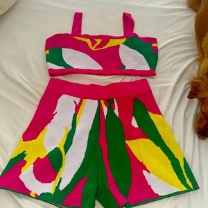 Colorful Two Piece Set
